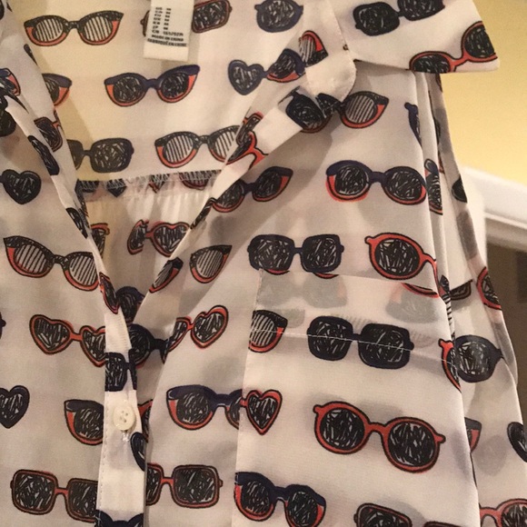 Long sleeve sheer top - Picture 4 of 4